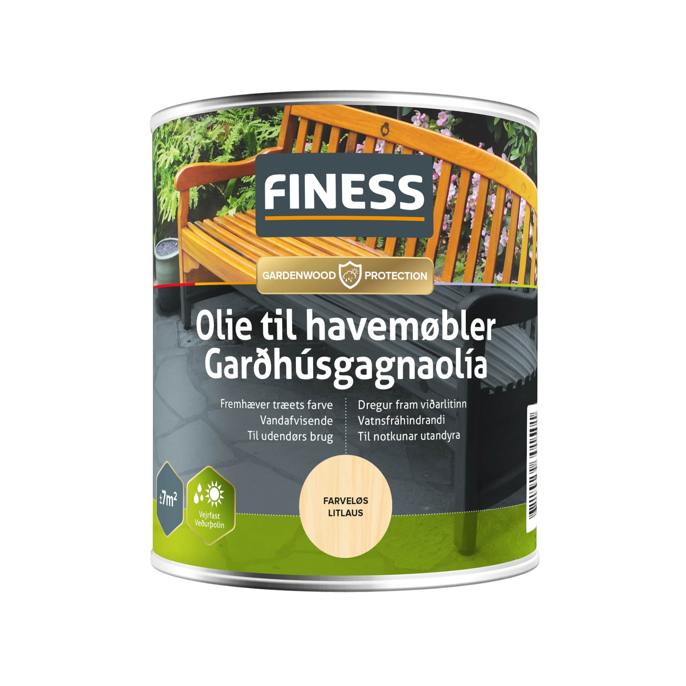 Tréolía úti Finess glær 750ml