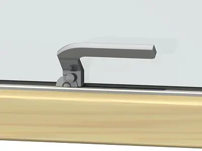 Handfang m/barnalæsingu